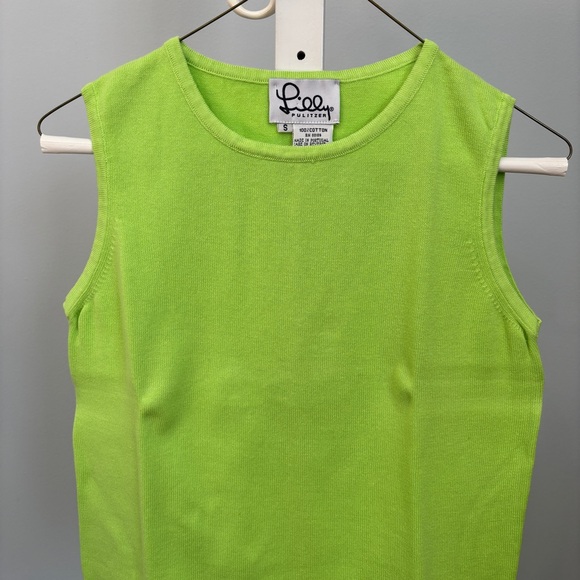 Lilly Pulitzer Size S Lime Green Cardigan Set - Picture 9 of 13